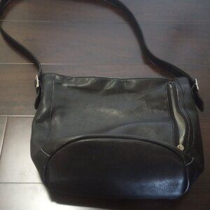 Piel Genuine Leather Crossbody Bag